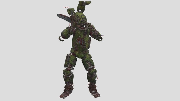 Springtrap (DBD aka The Animatronic) 3D Model