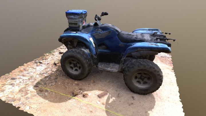 Faye's Quad Bike 3D Model
