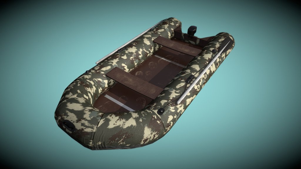 Rubber Boat | Vehicle 3d Model