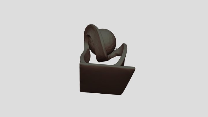 Shpere sculpture 3d scan. (Revopoint Pop 3D - 2) 3D Model