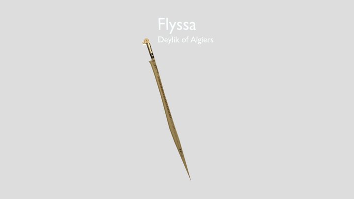 Flyssa Sword 3D Model