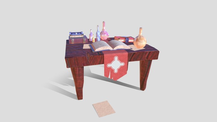 Fantasy Props 3D Model