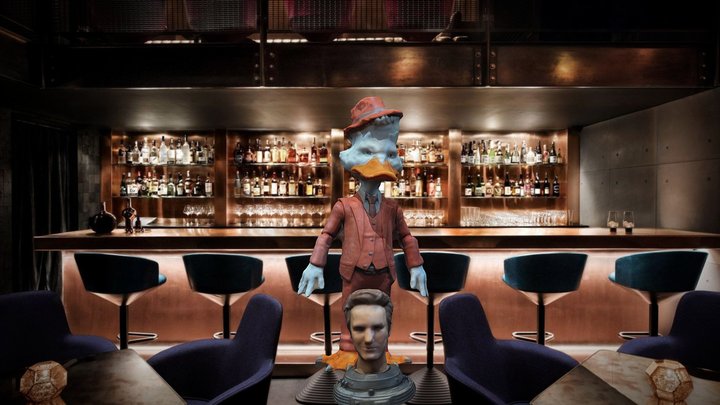 Howard The Duck w/ Scott Lang head 3D Model