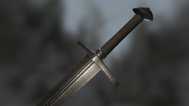 Norman Sword 3D Model