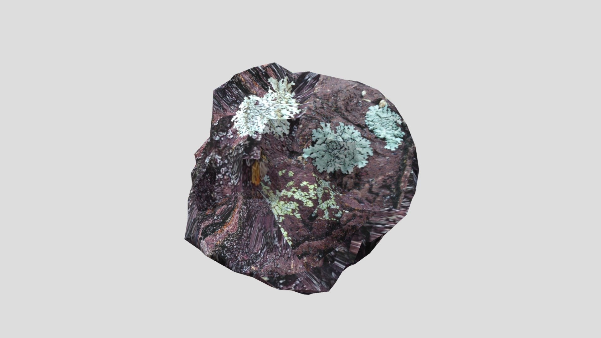 Pumice Rock And Lichen Buy Royalty Free 3D model by Jeremy_Tipton