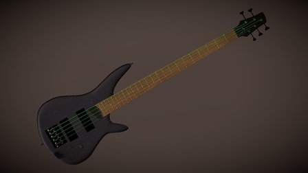 Ibanez K5 Fieldy Signature 5-String Bass 3D Model