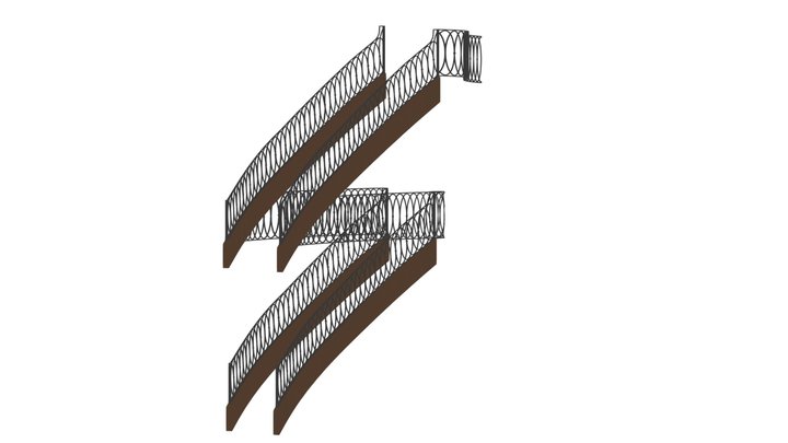 RAILING MAPPLE 3D Model