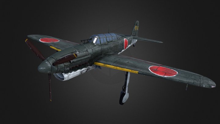 Yokosuka D4Y2 3D Model