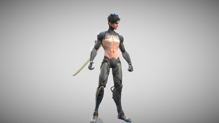 cyborg 3D Model