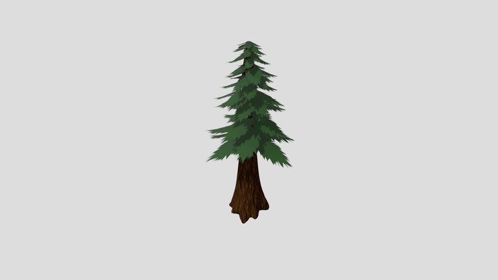 Pine Tree 3D Model