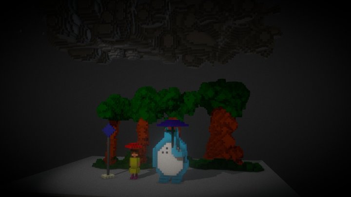 Totoro 3D Model