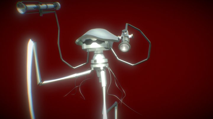 Martian Fighting Machine 3D Model