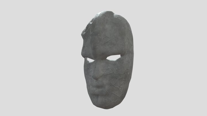 Jojo Stone Mask 3D Model