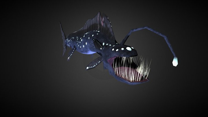Angler Fish Creature (Pamuya) 3D Model