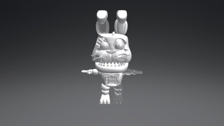 nightmare-bonnei /kid toy 3D Model