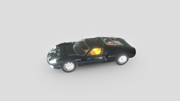 Ford GT40 3D Model