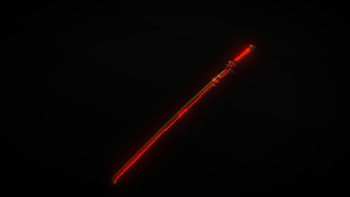 Sky Striker Sword 3D Model