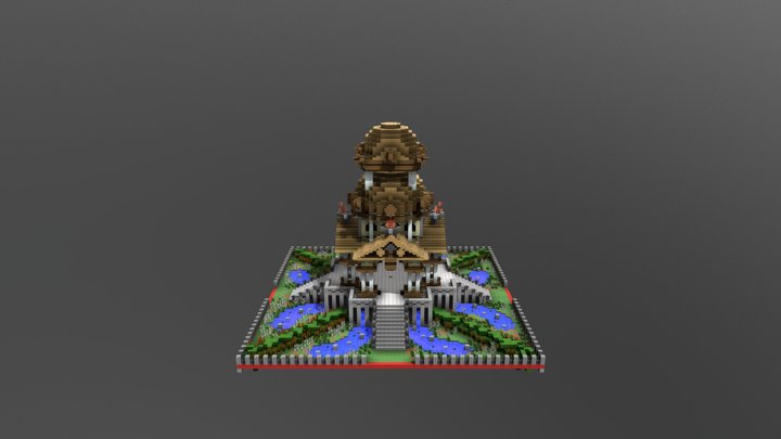 Plot World spawn 3D Model
