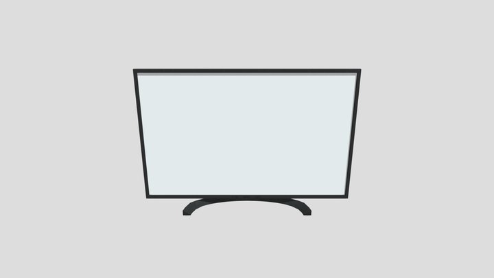 LG Desktop PC Monitor (32MP58HQ-P) 3D Model