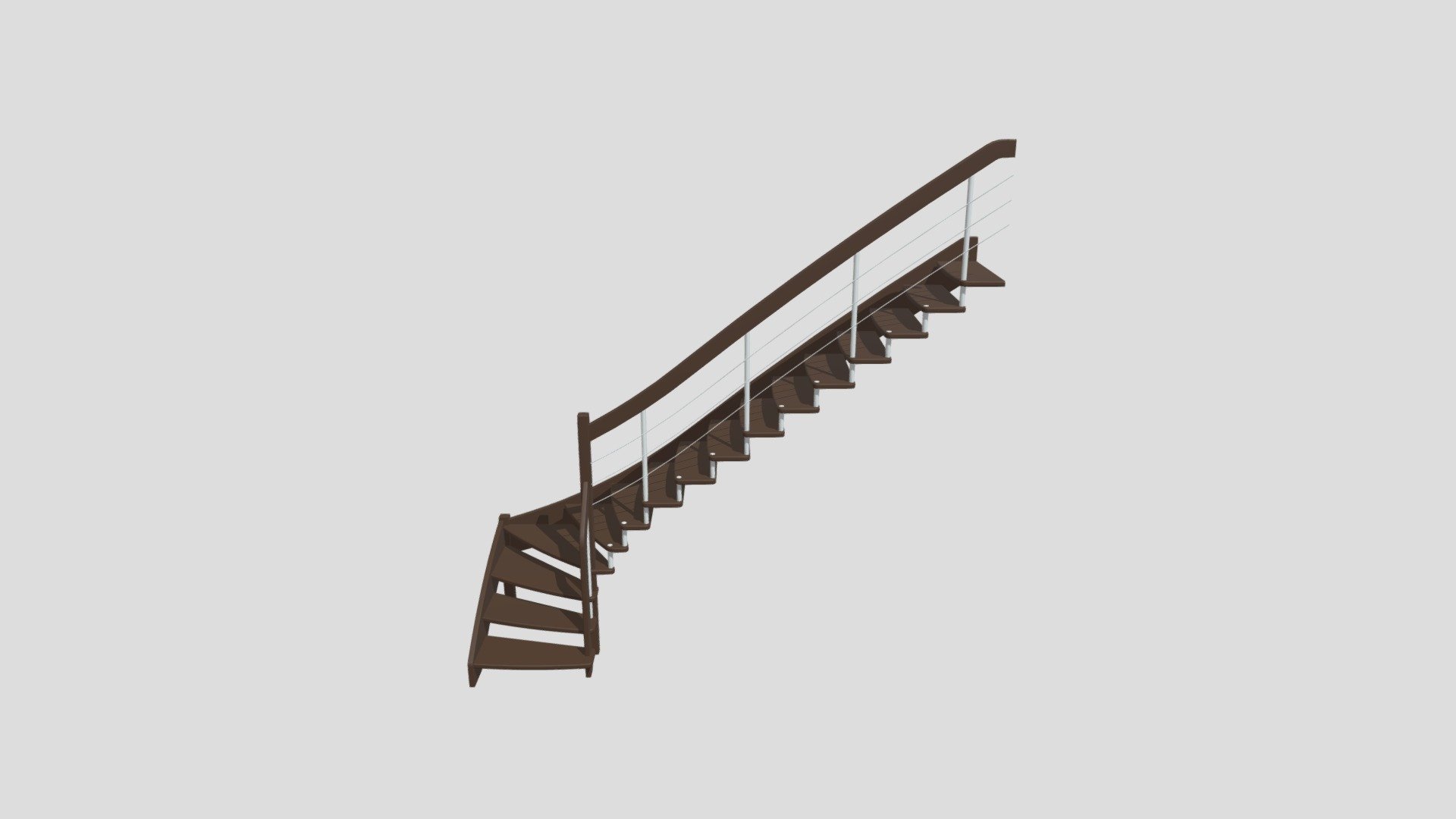 лестница на больцах — Sketchfab embed 3D viewer