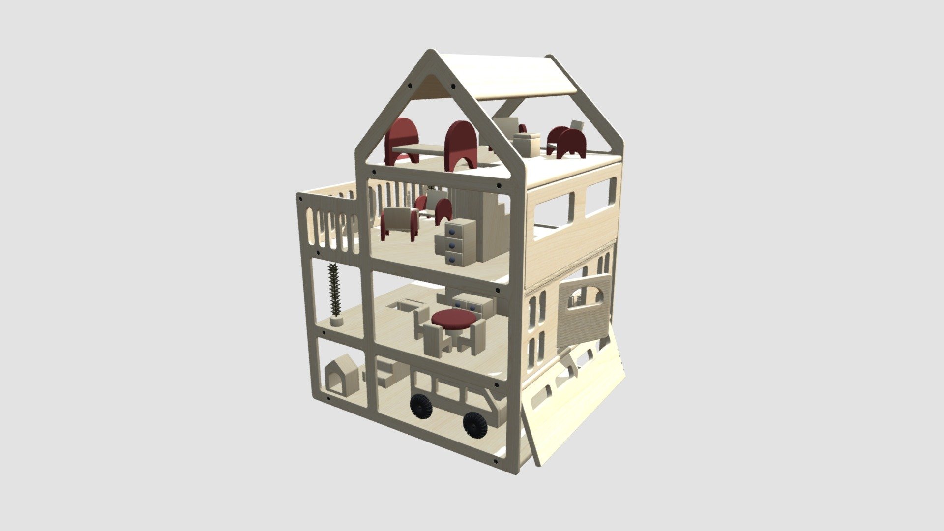 dollhouse - Buy Royalty Free 3D model by Evermotion [9075c95 ...
