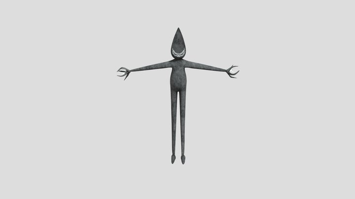 Tall Lanky Monster 3D Model