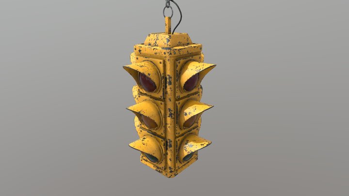 Traffic light 3D Model