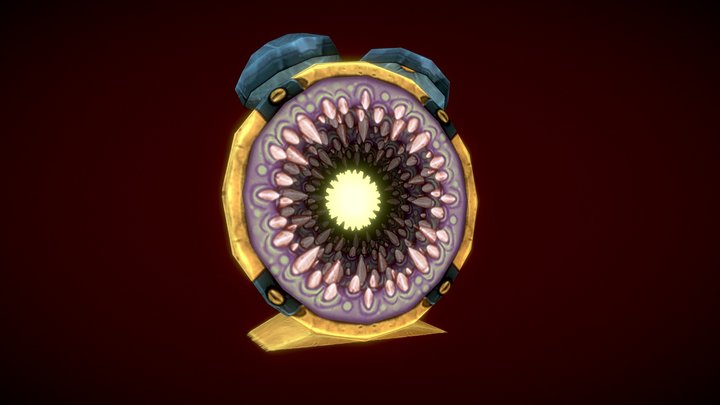 Nightmare Clock – Free 3D Model STL