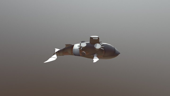 Whale BOSS 3D Model