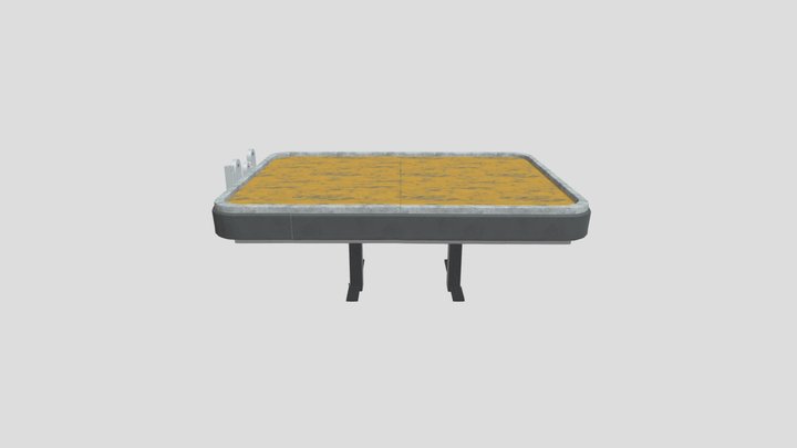 Goat Sim Remastered Gas Station with Destruction – Free 3D Model STL