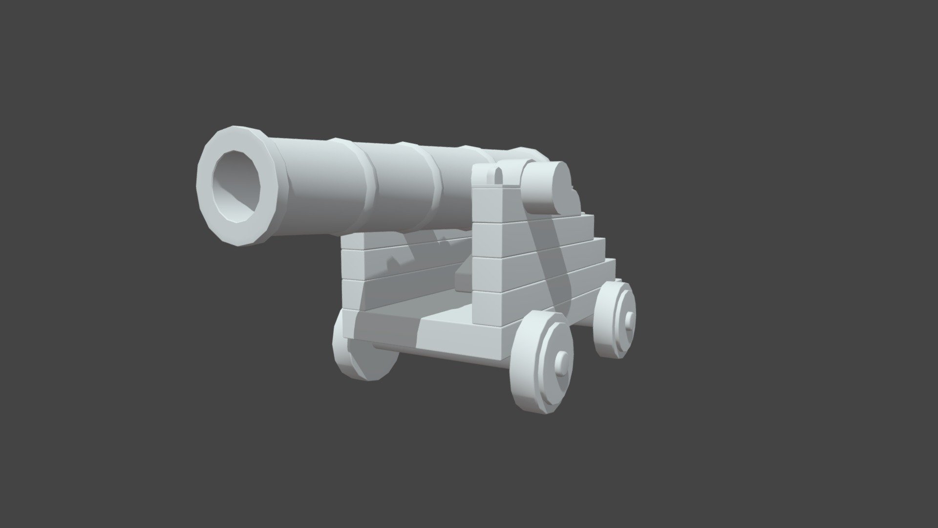 Cannon High Poly