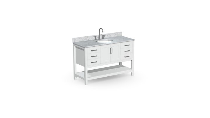 S055SCW2OVOWHT 3D Model