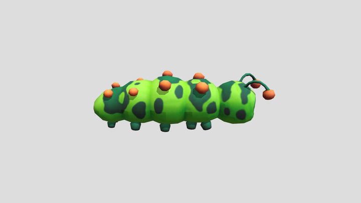 I Am Cat VR Caterpiller 3D Model