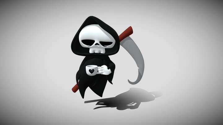 Have A Nice Death CEO: Death 3D Model