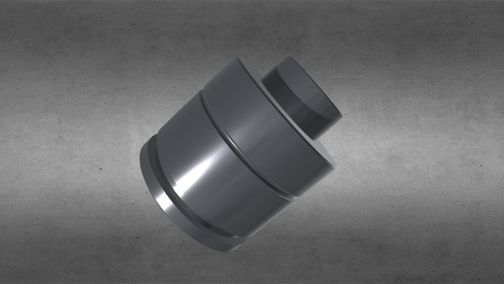 Gas-spring 3D models - Sketchfab
