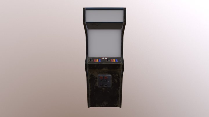WIP Arcade Machine 3D Model