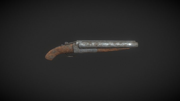 Sawed-Off Dirty / Double Barrel 3D Model