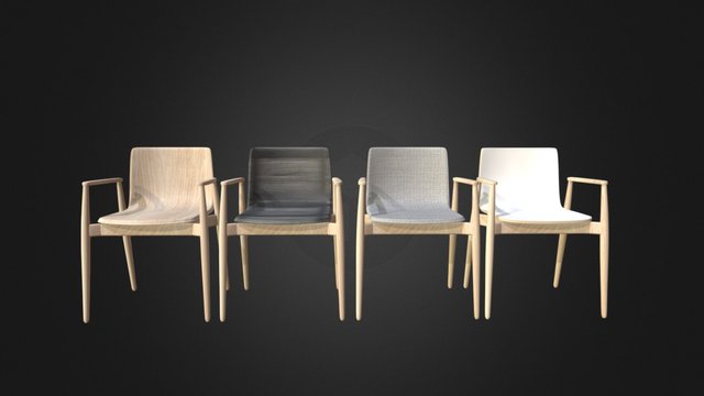Malmo Chair 3D Model