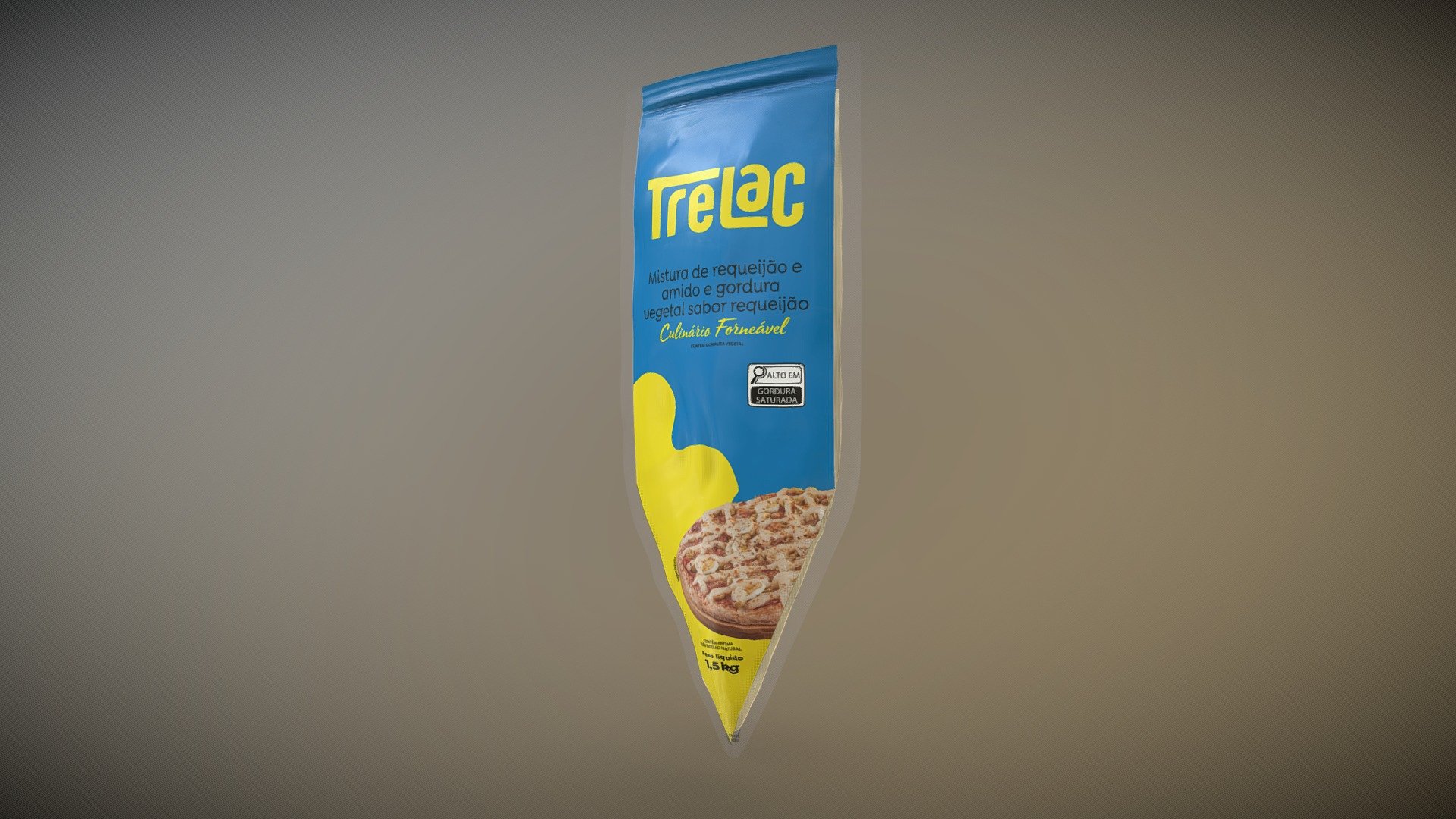 TRELAC - Bisnaga V Requeijão 1,5 kg - 3D model by Sealed Air - Cryovac ...