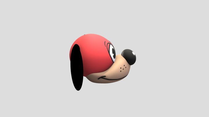 Toontown Dog (My Version) 3D Model
