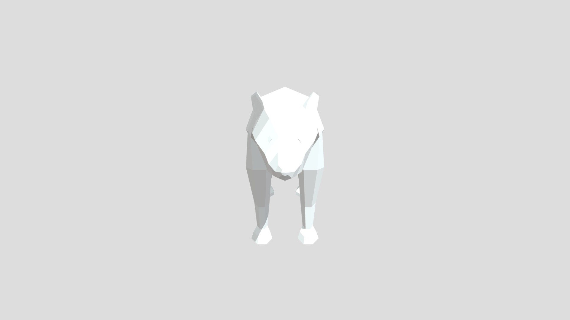 Bear from Poly by Google