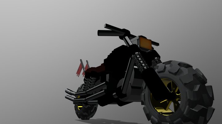 Bike.V8 3D Model