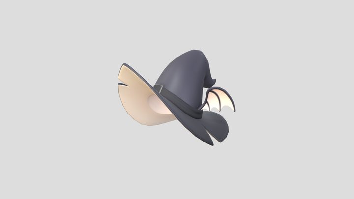 Hat031 Witch Hat 3D Model