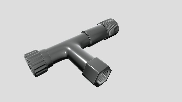 Pipe Fitting 3D Model
