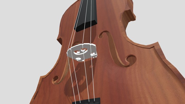 Violin 3D Model