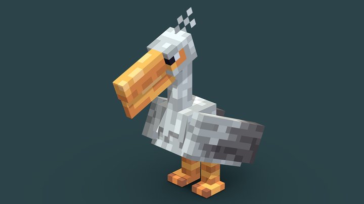 Pelican 3D Model