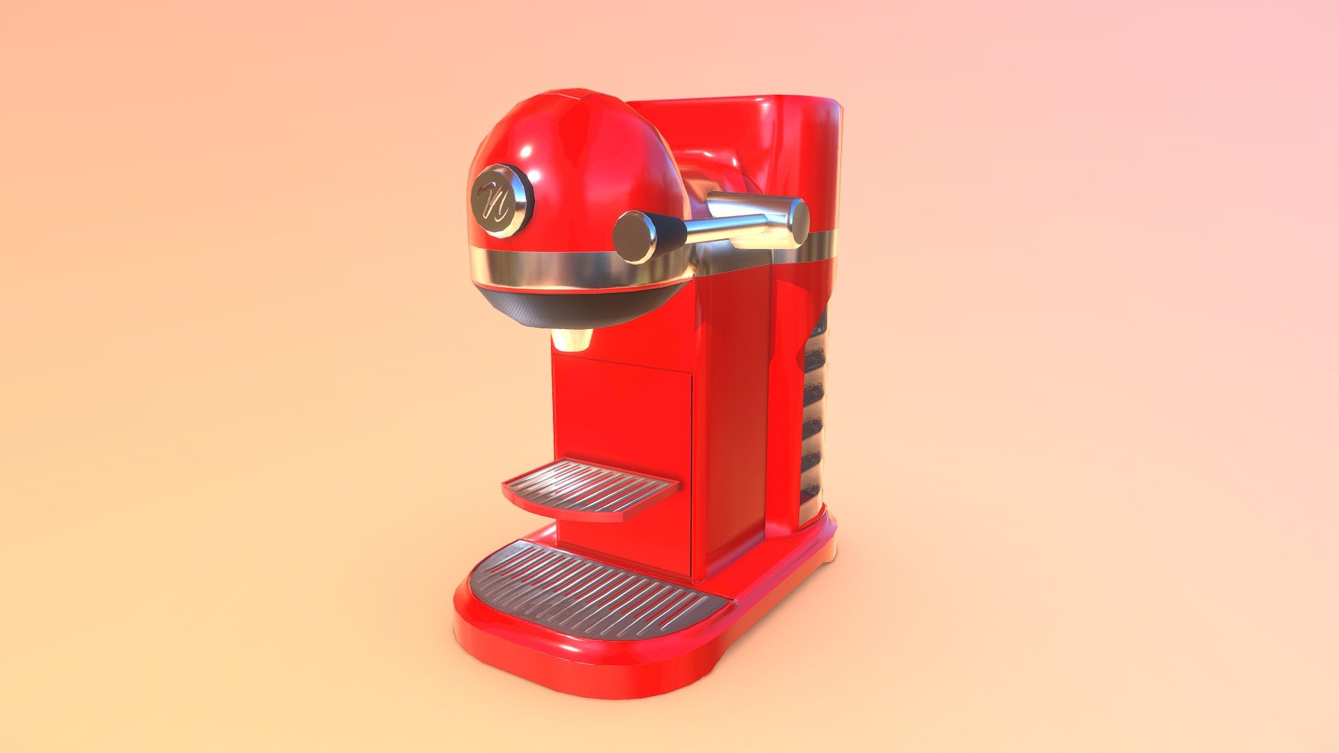 Coffee Machine - Buy Royalty Free 3D model by LuDK (@ludonkey) [9081c70 ...