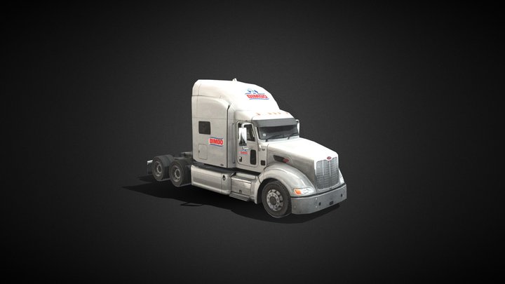MX125 / Truck & Trailer Bimbo 3D Model