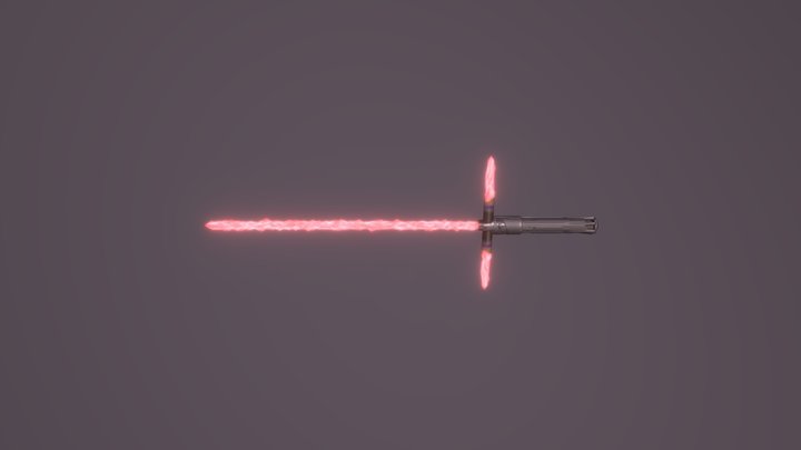 Kylo Saber 3D Model