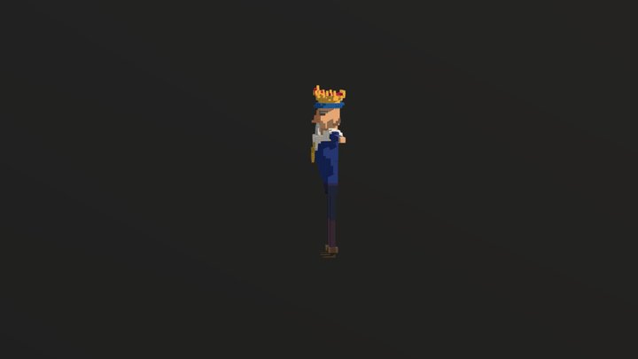 King of Euronas 3D Model